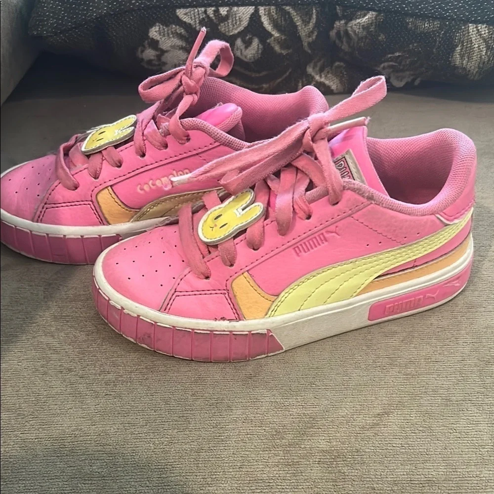 Puma Kids Sneakers - Pink and Yellow